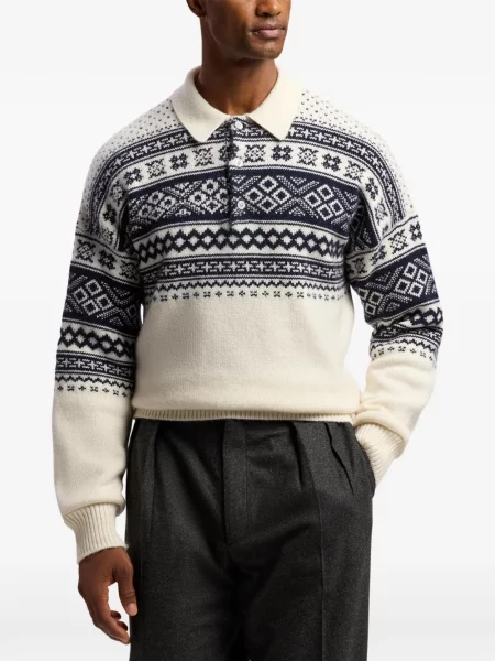 Polo Ralph Lauren Purple Label κασμίρ μωβ