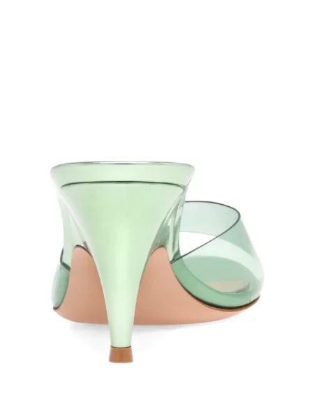 Papuci tip mules Gianvito Rossi verde