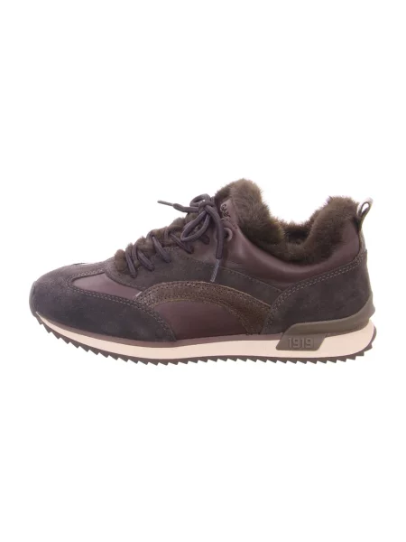 Sneakersy Gabor skórzane brązowe