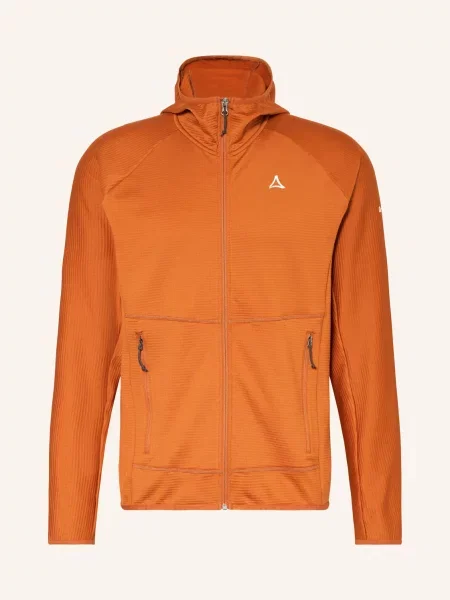 Schöffel Bunda Midlayer Cascata tmavě oranžová