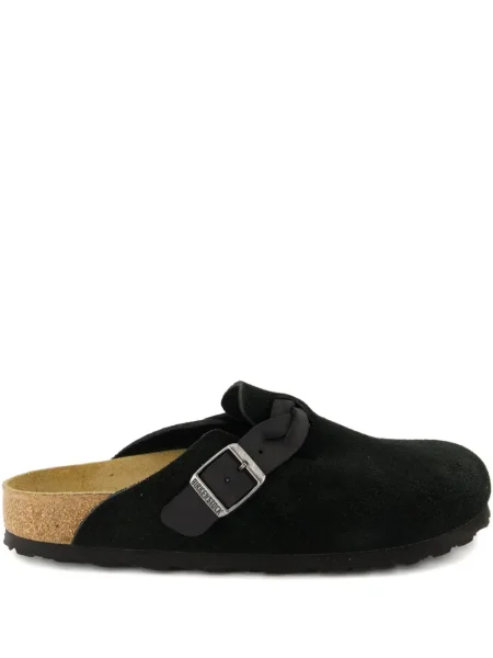 Papuci tip mules Birkenstock negru