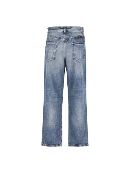 Jeansy straight leg Givenchy niebieskie