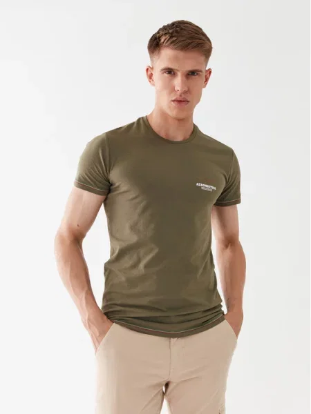 Tričko Aeronautica Militare zelené