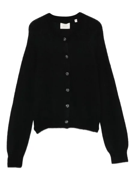 Cardigan Dôen de cristal negru