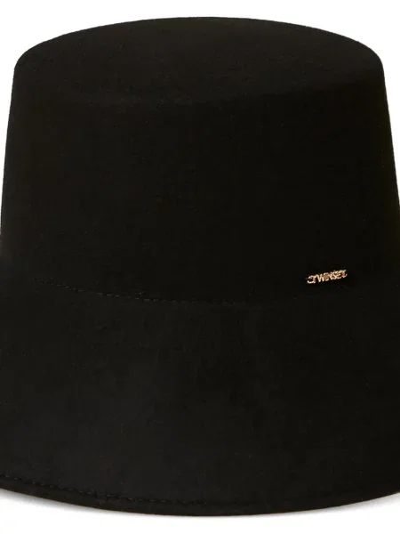 Pălărie Twinset de lână negru