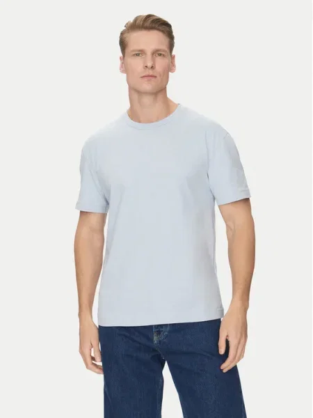 Calvin Klein Tričko Comfort Fit modrá