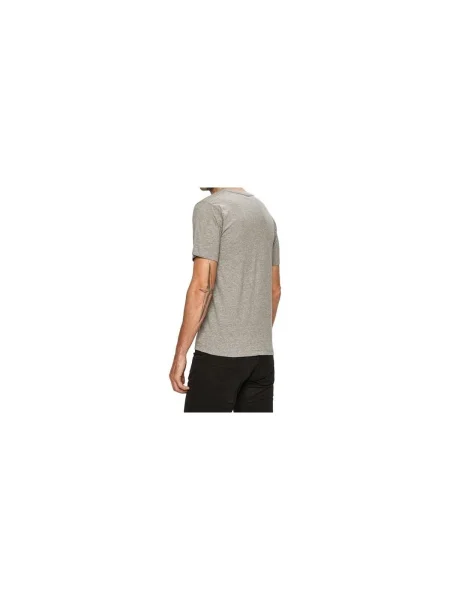 Tricou Reebok Sport cu decolteu în U bej
