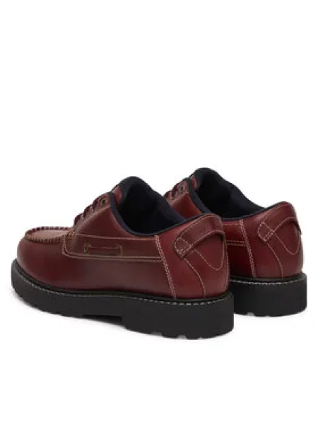 Polobotky Tommy Jeans hnědé