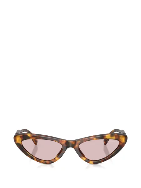 Ochelari de soare ochi de pisică Miu Miu Eyewear maro