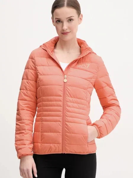 Emporio Armani geaca de tranzitie portocaliu