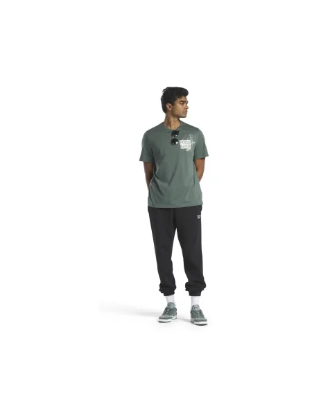 Tricou Reebok Sport scurt verde