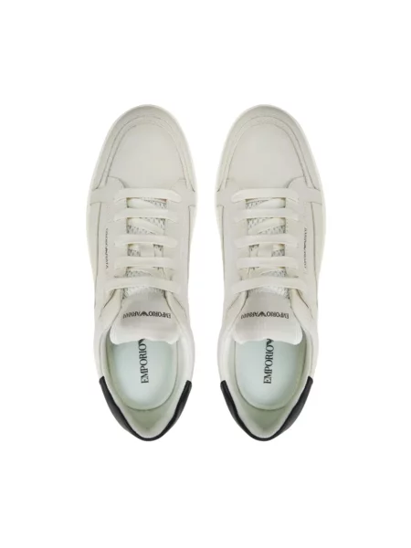 Sneakersy Emporio Armani białe