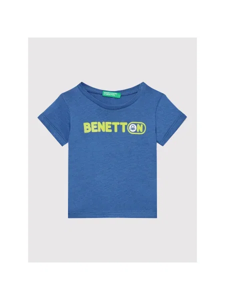 United Colors Of Benetton Póló Regular Fit kék