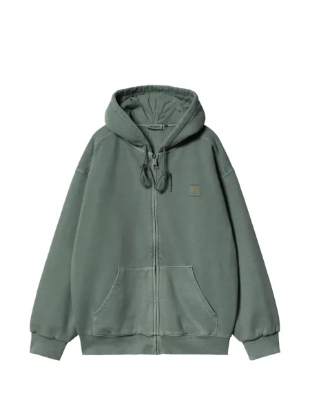 Geacă Carhartt Wip cu autograf verde