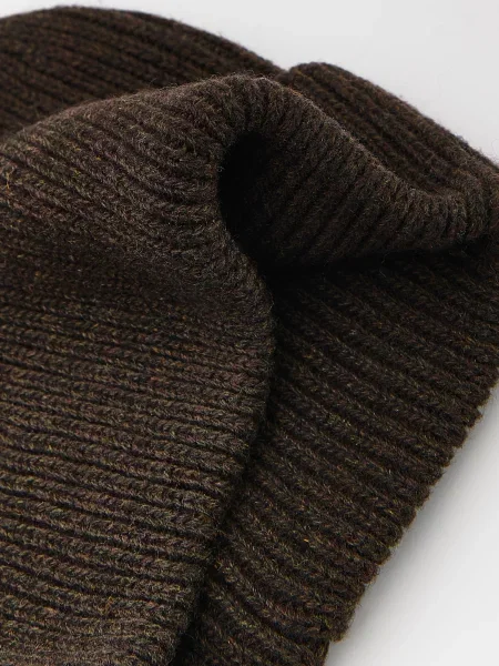 Шерстяная шапка Reserved коричневая