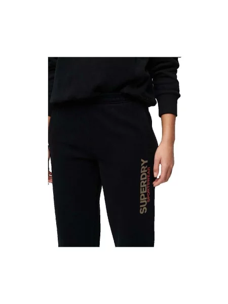 Pantaloni de jogging Superdry alergare negru
