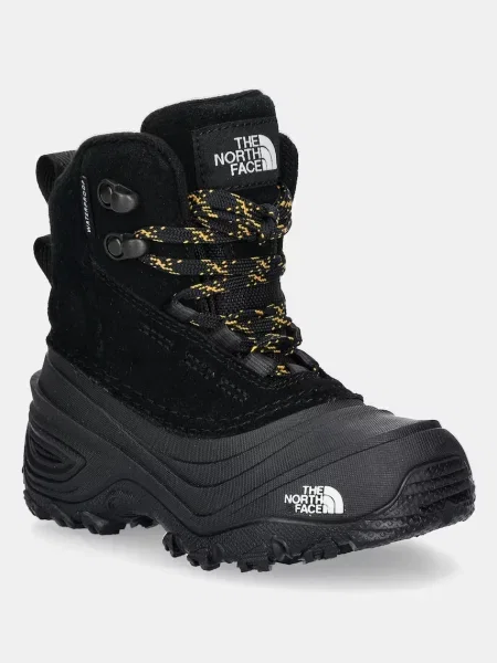 The North Face Dječje cipele od brušene kože CHILKAT V LACE WP crna