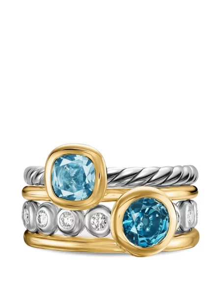 Inel David Yurman cu strasuri