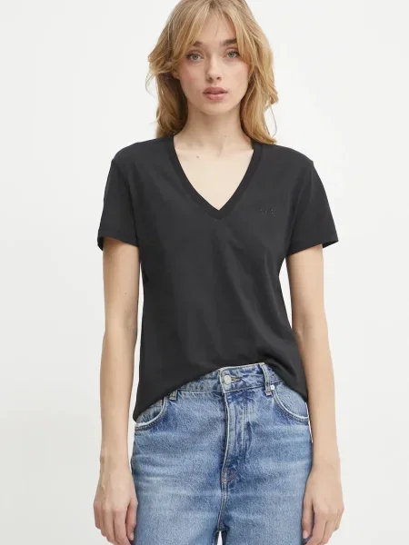 Тениска Armani Exchange YJDGZ черно