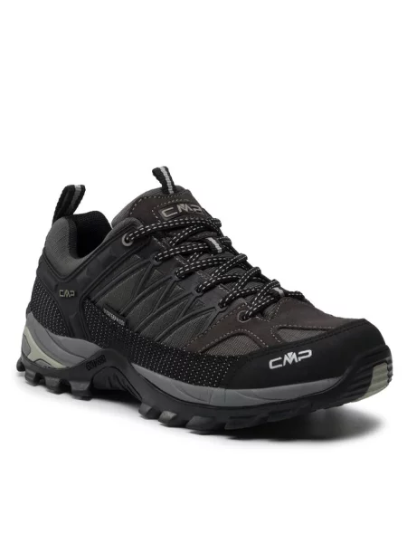 Трекінгові черевики CMP Rigel Low Trekking Shoes Wp Grey сірі