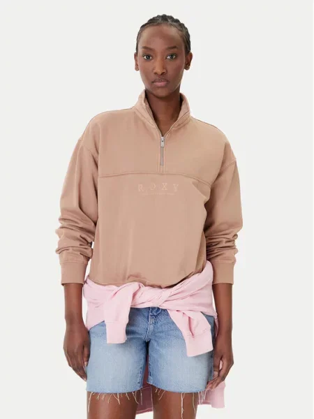 Свитшот Roxy коричневый
