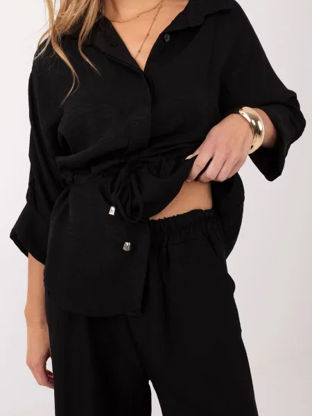 Cămașă Italy Moda negru