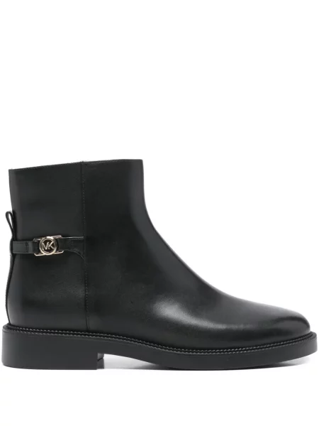 Cizme scurte Michael Michael Kors din piele negru