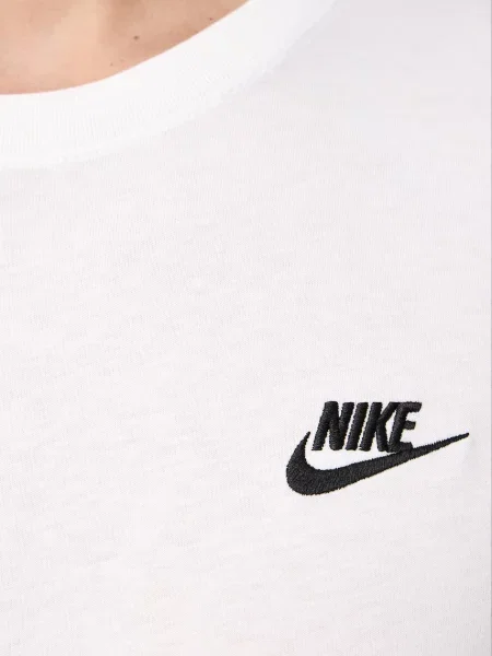 Тениска с дълъг ръкав Nike Sportswear с дълъг ръкав бяло