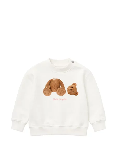 Sweter dziecięcy Palm Angels biały