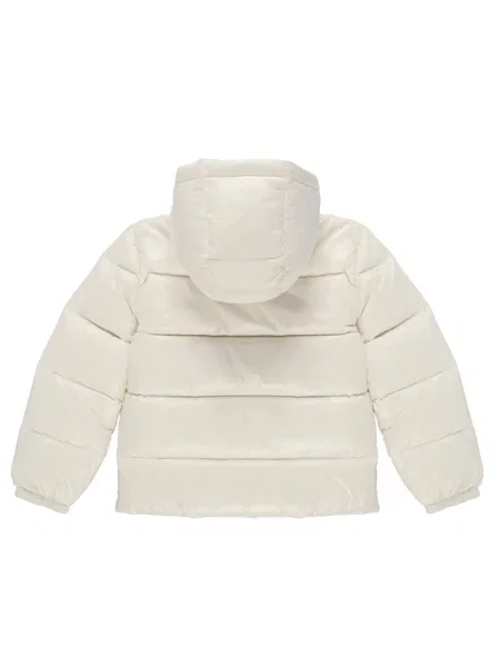 Geacă cu puf copii Tommy Hilfiger alb