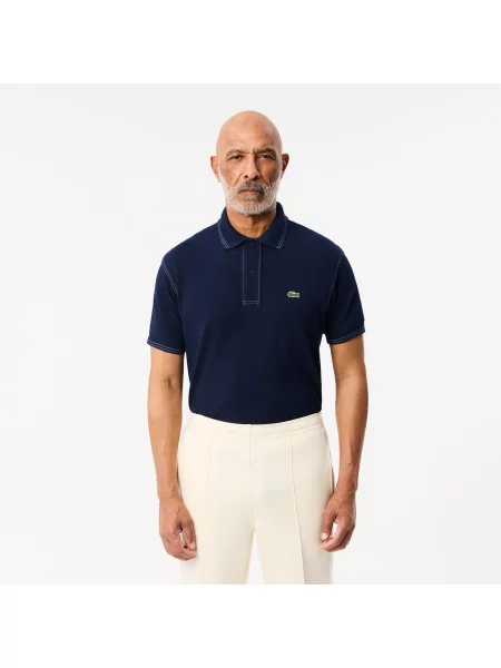 Lacoste поло чоловіче Classic fit синє
