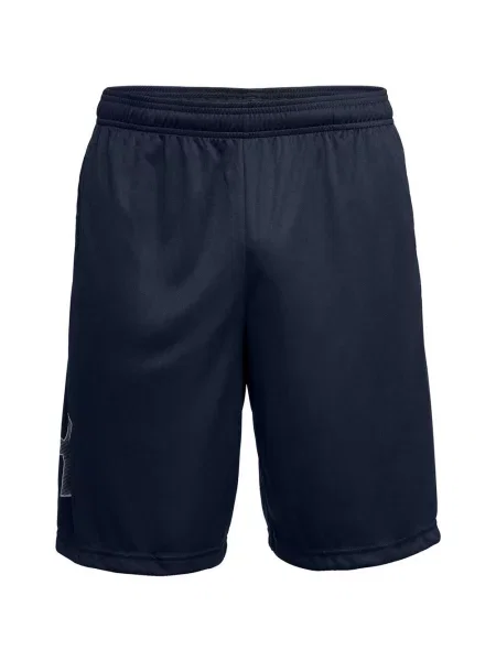 Pánske tréningové šortky Under Armour Tech Graphic academy/steel čierna
