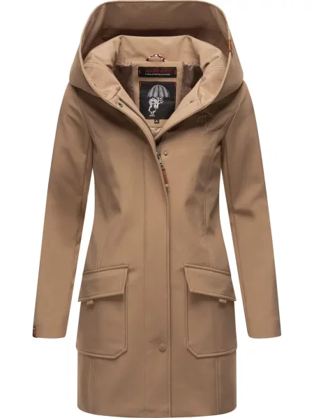 MARIKOO Palton funcțională Mayleen deschis maro