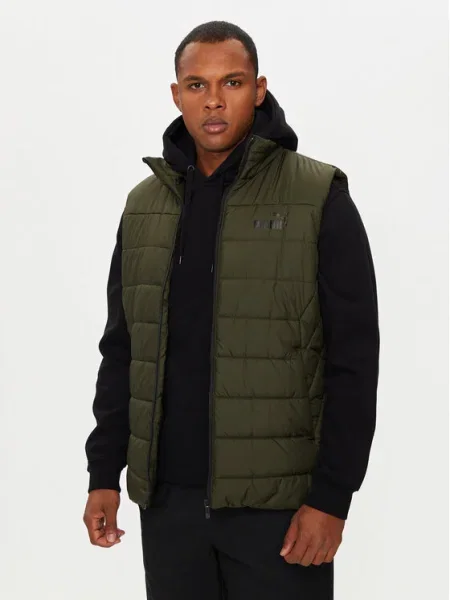 Puma Vestă elegantă Ess verde