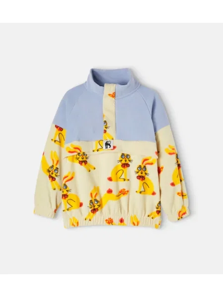 Gyerek fleece melegítő felső Mini Rodini