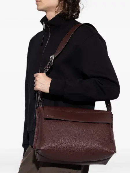 Geantă Givenchy cu imagine maro