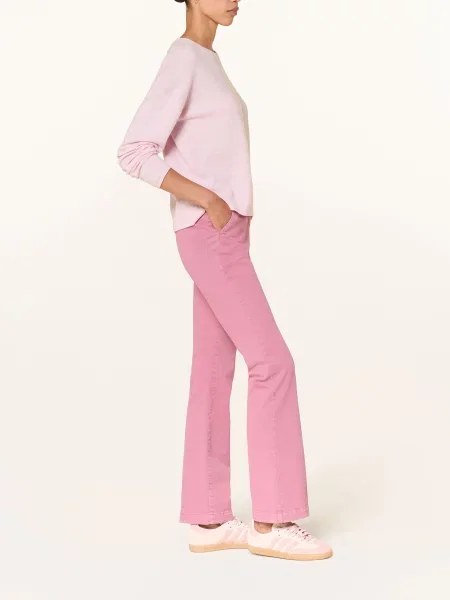 Luisa Cerano Jeansy Bootcut rosa różowe