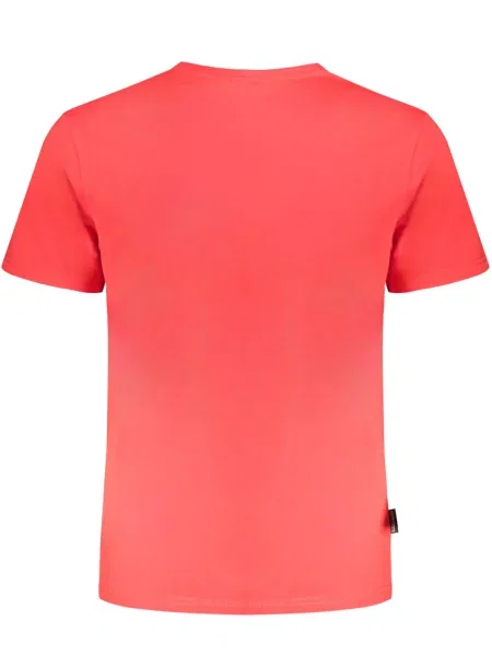 Tricou Napapijri scurt roșu