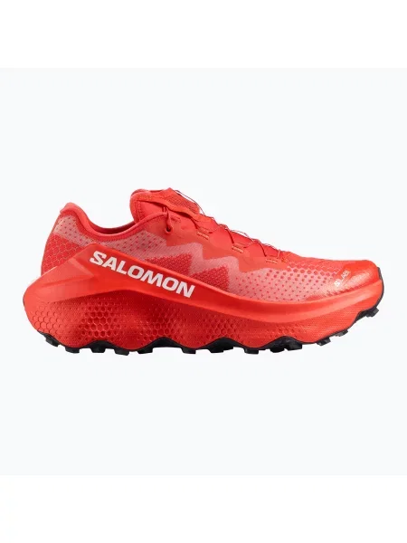 Мъжки обувки за бягане Salomon S/LAB Ultra Glide white/fiery red/black бяло