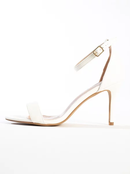 Celena Sandale cu baretă Celia' alb