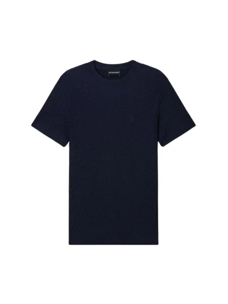 Koszulka Emporio Armani niebieska