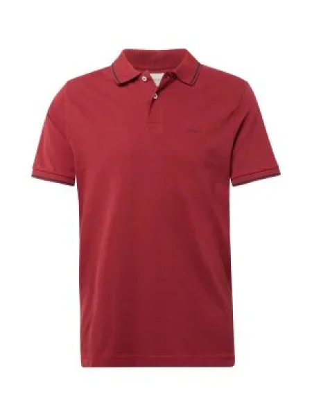 GANT Tricou RUGGER vin roșu