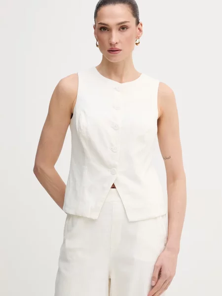 Dkny vestă cu in bej