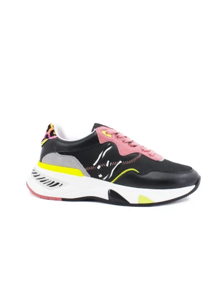 Sneakersy Liu Jo skórzane czarne