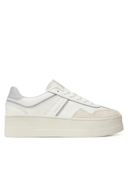 Tommy Jeans Сникърси The Greenwich Flatform Бял бежово