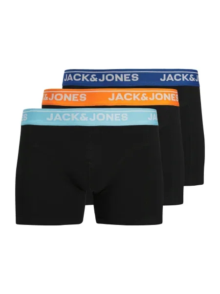JACK & JONES Boksarice JACTHEODORE svetlo modra / temno modra / oranžna črna