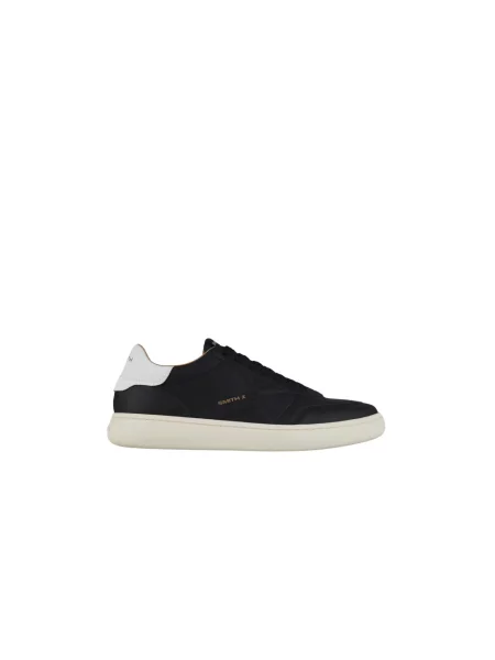 Lniane sneakersy Alexander Smith czarne