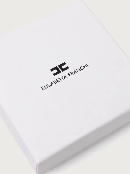 Кожаный ремень Elisabetta Franchi с ремешками