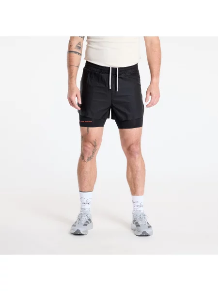 Adidas Spodenki Do Biegania 2 W 1 schwarz czarne