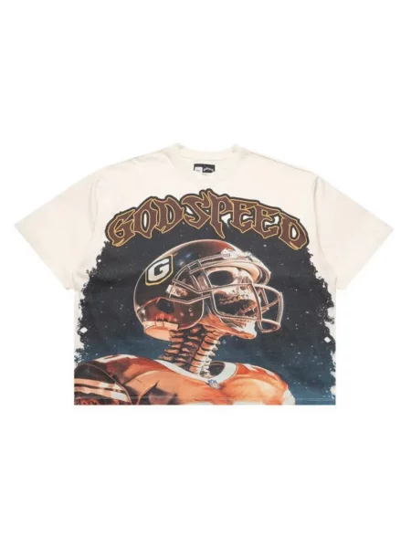 Tricou Godspeed alb